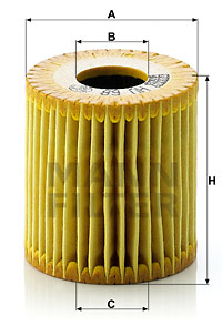 Öljynsuodatin MANN-FILTER HU 68 x