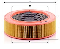 Ilmansuodatin, MERCEDES-BENZ, 001 094 04 05, 001 094 95 04, 25062205, 5005 831, 5009 064, 93892087, 9974119, A 001 094 04 05, A 001 094