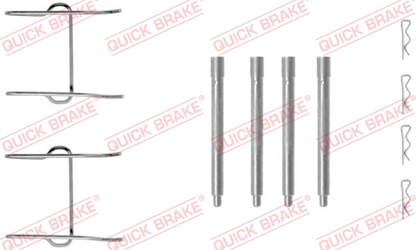 Tarvikesarja, jarrupala QUICK BRAKE 109-1149