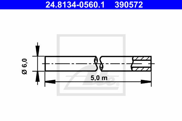 Jarruputki ATE 24.8134-0560.1