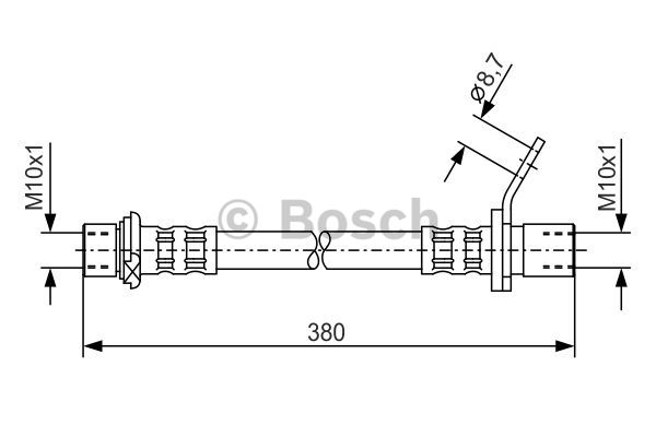 Jarruletku BOSCH 1 987 476 163