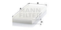 Raitisilmasuodatin MANN-FILTER CU 4179
