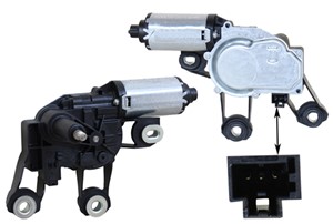 Pyyhkijän moottori, Takana, FORD FIESTA V, FIESTA Van V, FUSION, 1 141 045, 1 422 314, 1141045, 2S61A17K441AB, 2S61A17K441AC