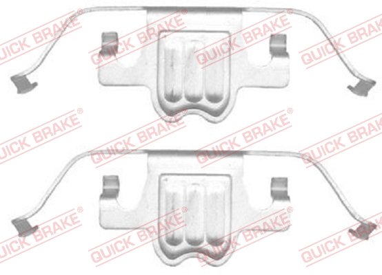 Tarvikesarja, jarrupala QUICK BRAKE 109-1695