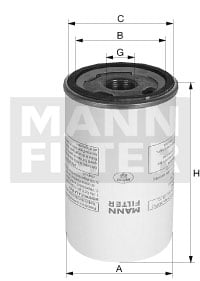 Suodatin, paineilma MANN-FILTER LB 950/20
