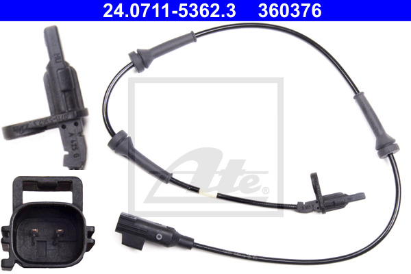 ABS-anturi ATE 24.0711-5362.3