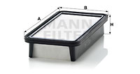 Ilmansuodatin MANN-FILTER C 2628