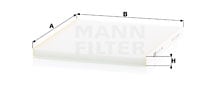 Raitisilmasuodatin MANN-FILTER CU 21 008