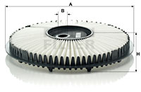 Ilmansuodatin MANN-FILTER C 2626