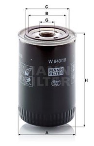 Öljynsuodatin, FORD F1000, 03873022, 11700375, 2680600298, 2R0 115 561, 5000 861, 60 05 000 929, 710.10.70.332, 905411880009, T06115561,