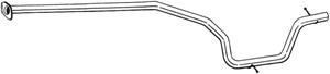 Pakoputki, Keskellä, FORD GALAXY, MONDEO IV, MONDEO Sedan IV, MONDEO Turnier IV, MONDEO Van IV, S-MAX, 1377428, 1377431, 1460214, 148124