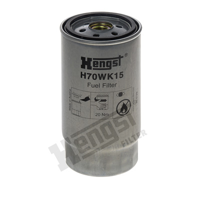 Polttoainesuodatin HENGST FILTER H70WK15