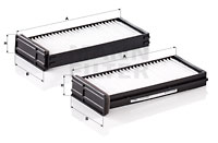 Raitisilmasuodatin MANN-FILTER CU 23 000-2
