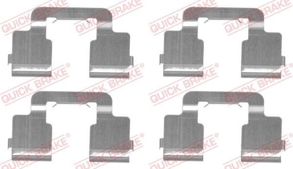 Tarvikesarja, jarrupala QUICK BRAKE 109-1733