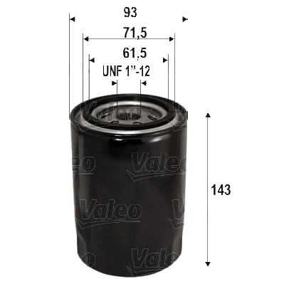 Öljynsuodatin VALEO 586105