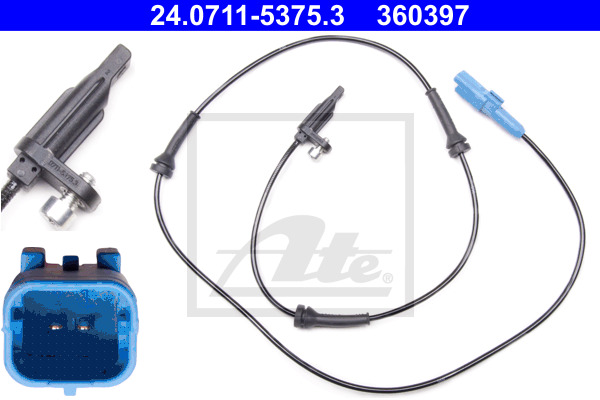 ABS-anturi ATE 24.0711-5375.3