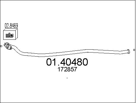 Pakoputki MTS 01.40480