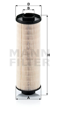 Polttoainesuodatin MANN-FILTER PU 850 x