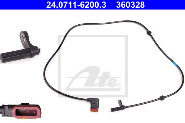 ABS-anturi ATE 24.0711-6200.3