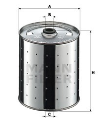 Öljynsuodatin, MERCEDES-BENZ PULLMANN [W100], 00 08 503 375, 000 180 01 09, 000 184 58 25, 000 184 78 25, 001 184 93 25, 1097012, 116 84