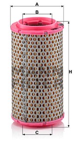 Ilmansuodatin, FIAT 126, 500, 500 Kombi, 4018014, 4062071, 4068933, 4146051, 4273072, 4311528, 4311617, 4363000, 4363011, 4371569, 43715