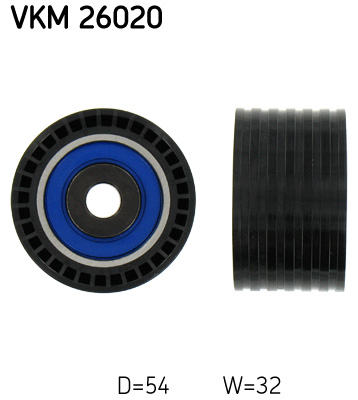 Ohjainrulla, hammashihna SKF VKM 26020