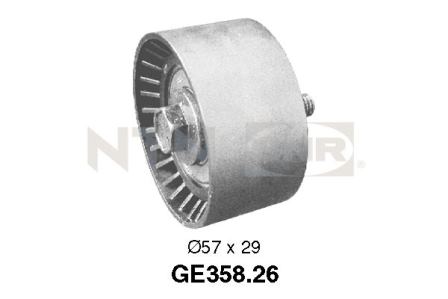 Ohjainrulla, hammashihna SNR GE358.26