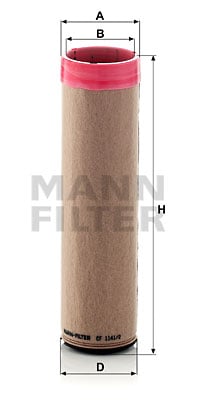 Toisioilmasuodatin MANN-FILTER CF 1141/2