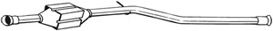 Katalysaattori, Keskellä, CITROËN,PEUGEOT, 1731N8, 1731T9