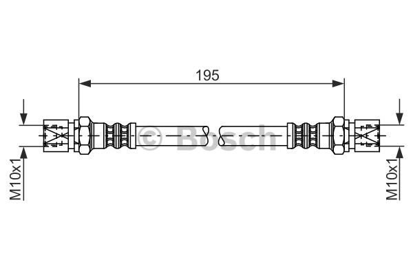 Jarruletku BOSCH 1 987 476 030