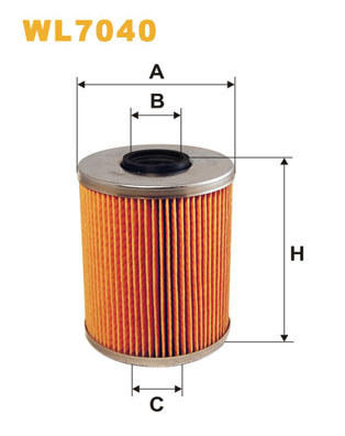 Öljynsuodatin WIX FILTERS WL7040