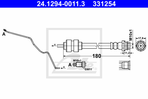 Jarruletku ATE 24.1294-0011.3