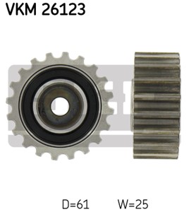 Ohjainrulla, hammashihna, Vasen, ala, RENAULT ESPACE III, LAGUNA I, LAGUNA Grandtour I, MEGANE Cabriolet I, MEGANE Scenic, 77 00 875 305