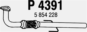 Pakoputki, Edessä, OPEL SIGNUM Halvkombi, VECTRA C, VECTRA C GTS, VECTRA C Kombi, VAUXHALL SIGNUM, VECTRA Mk II, 5854228