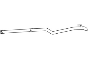 Pakoputki, Takana, MERCEDES-BENZ,VAUXHALL,VW, 2E0253681S, 9064900221, 9064901421, 9064904621