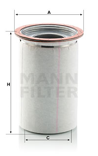 Suodatin, paineilma MANN-FILTER LE 10 001