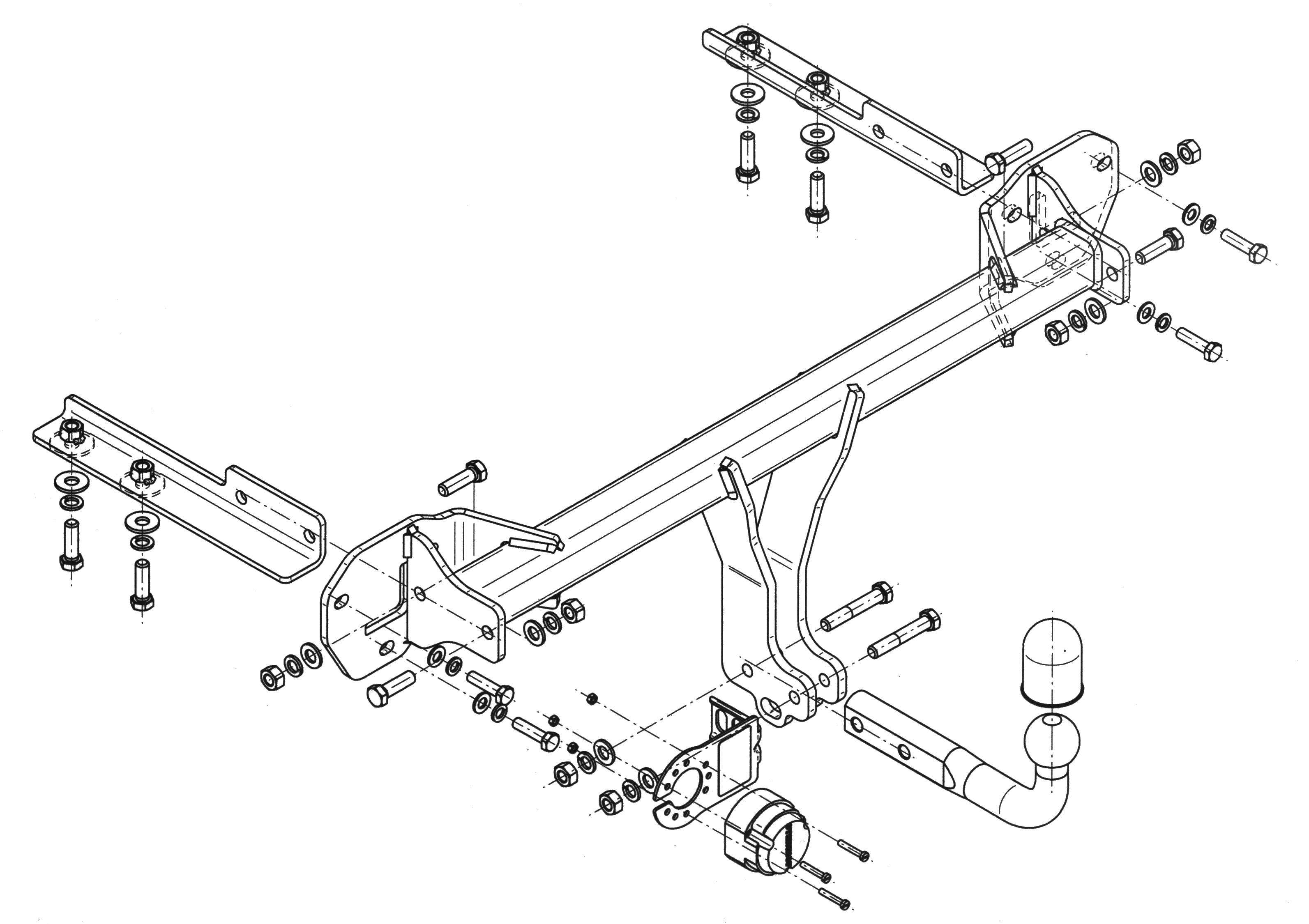 Vetokoukku STEINHOF STS-397 Subaru XV '11-