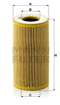 Öljynsuodatin MANN-FILTER HU 719/5 x