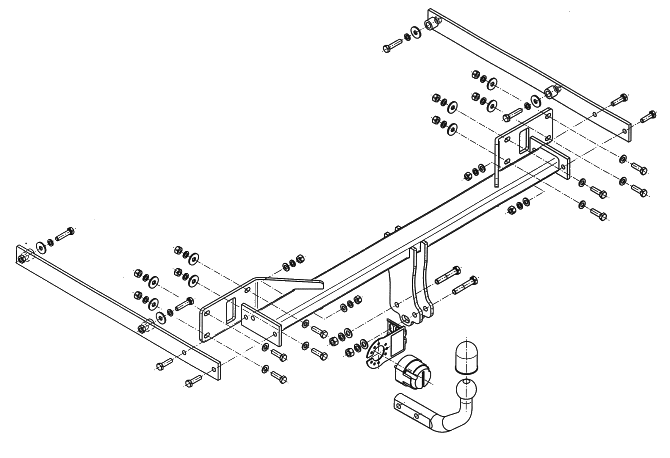 Vetokoukku STEINHOF STM-117 MB E-Class W212