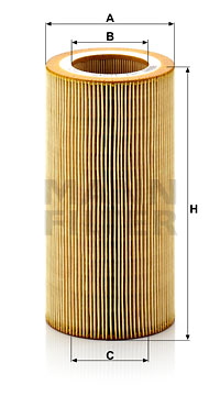Öljynsuodatin MANN-FILTER HU 1297 x