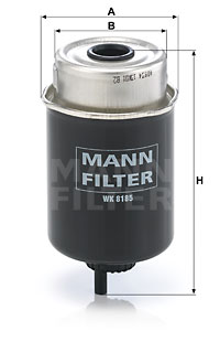 Polttoainesuodatin MANN-FILTER WK 8185