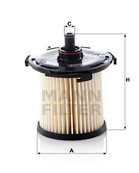 Polttoainesuodatin MANN-FILTER PU 12 003 z