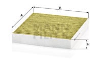 Raitisilmasuodatin MANN-FILTER FP 2141
