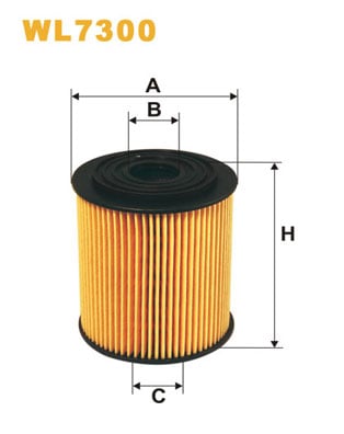 Öljynsuodatin WIX FILTERS WL7300