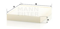 Raitisilmasuodatin MANN-FILTER CU 28 009