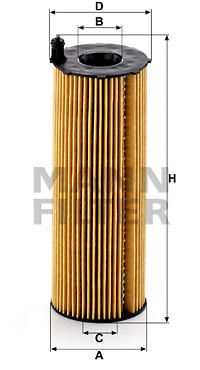 Öljynsuodatin MANN-FILTER HU 8003 x