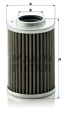 Hydrauliikkasuodatin, automaattivaihteisto MANN-FILTER H 710/1 n