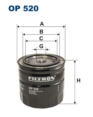 Öljynsuodatin FILTRON OP 520