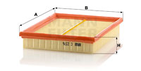 Ilmansuodatin MANN-FILTER C 2376