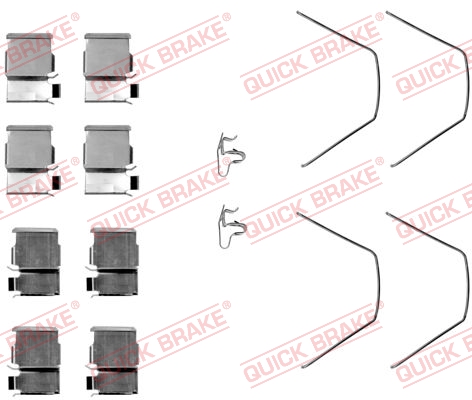 Tarvikesarja, jarrupala QUICK BRAKE 109-1093